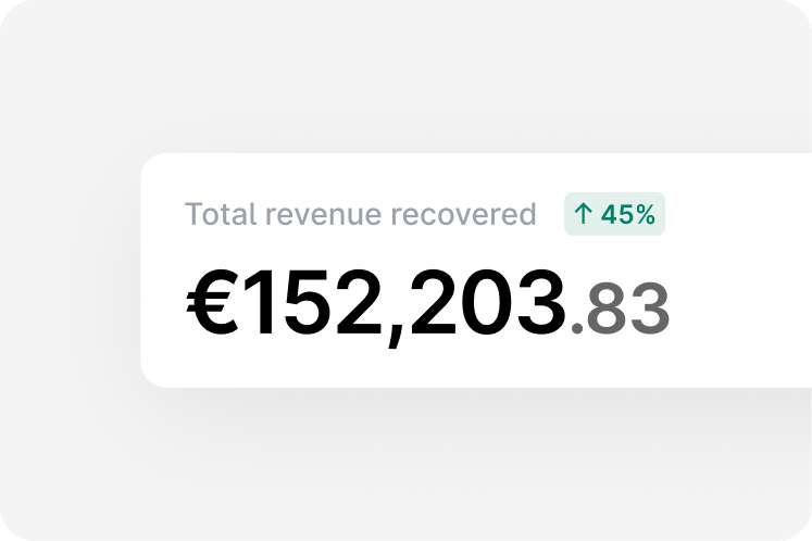 Streamlined recovery automation dashboard